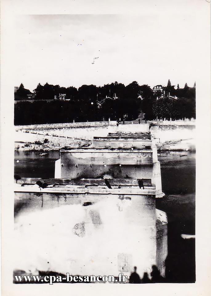 BESANÇON - Pont de Canot - 5-9 septembre 1944